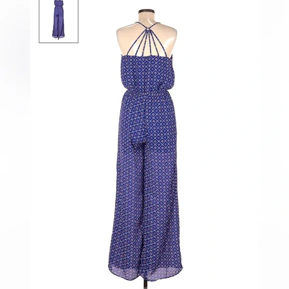 Altar’d state wide leg jumpsuit medium - Picture 2 of 6